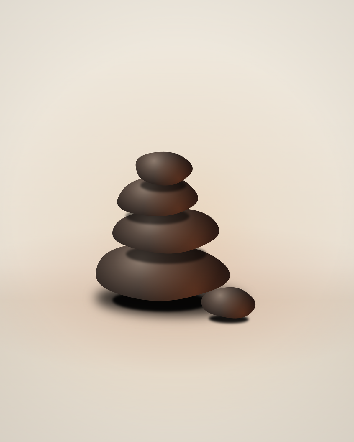Sauna Stones: a stack of dark rounded stones (placeholder illustration).
